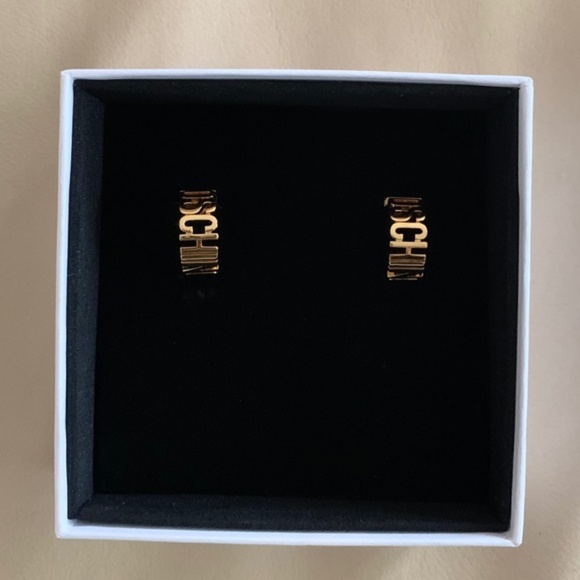 MOSCHINO Lettering Earrings - Picture 3 of 9